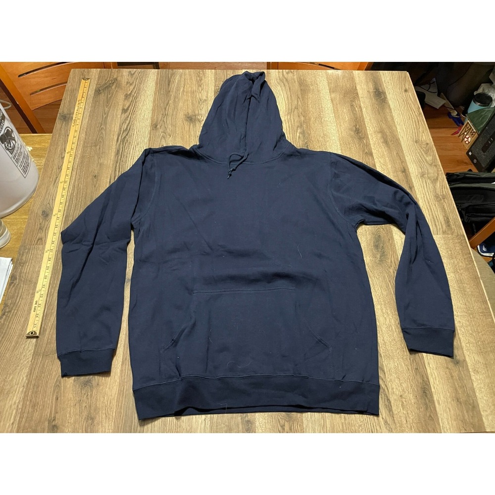 Beimar Hoodie, Men's Size 3XL, Blue, Pullover, Drawstring